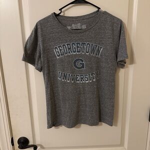 Gray Georgetown University T-Shirt Size Medium